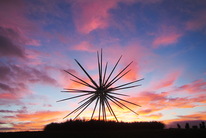 Spinifex Artwork : Papamoa : New Zealand : Travel : Photos :  Richard Moore Photography : Photographer : 